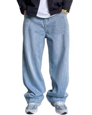 AUSK men's denim jeans featuring a comfortable fit, premium fabric, and versatile design for casual wear, travel, and everyday styling.